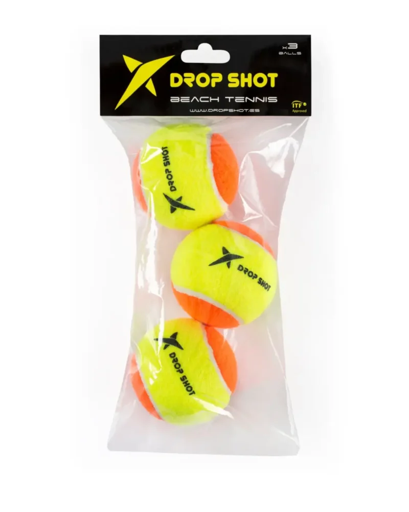 Bola de Beach Tennis DROP SHOT - 3 Bolas - ATPSHOP