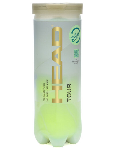 Bola de Tênis Head Tour - Tubo com 3 Bolas - ATPSHOP