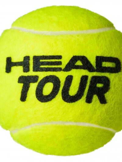 Bola de Tênis Head Tour - Tubo com 3 Bolas - ATPSHOP