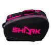 Raqueteira de Beach Tennis Shark Preto com Rosa 2023 - ATPSHOP