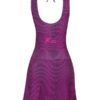 Vestido Drop Shot Nicole 1.0 Rosa/Preto - ATPSHOP