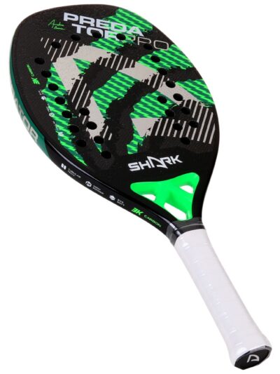 Raquete de Beach Tennis Shark Predator Pro 22mm - Edição Limitada 2023 - ATPSHOP