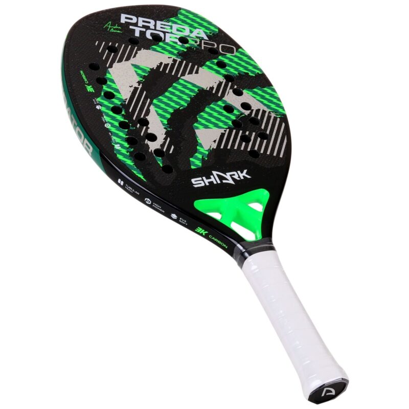 Raquete de Beach Tennis Shark Predator Pro 22mm - Edição Limitada 2023 - ATPSHOP