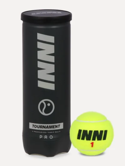 Bola de Tênis Inni Tournament - Tubo com 3 Bolas - ATPSHOP