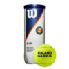Bola de Tênis Wilson Roland Garros All Court - Tubo com 3 Bolas - ATPSHOP