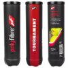 Pack de Bola de Tênis Polyfibre Tournament Pack com 03 Tubos com 04 Bolas - ATPSHOP