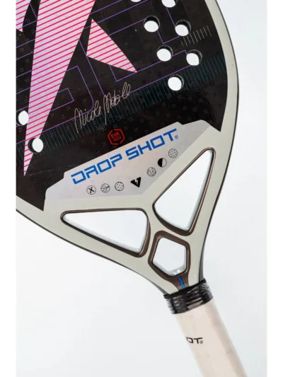 Raquete de Beach Tennis Drop Shot Conqueror 12.0 BT 2024 - Nicole Nobile - ATPSHOP