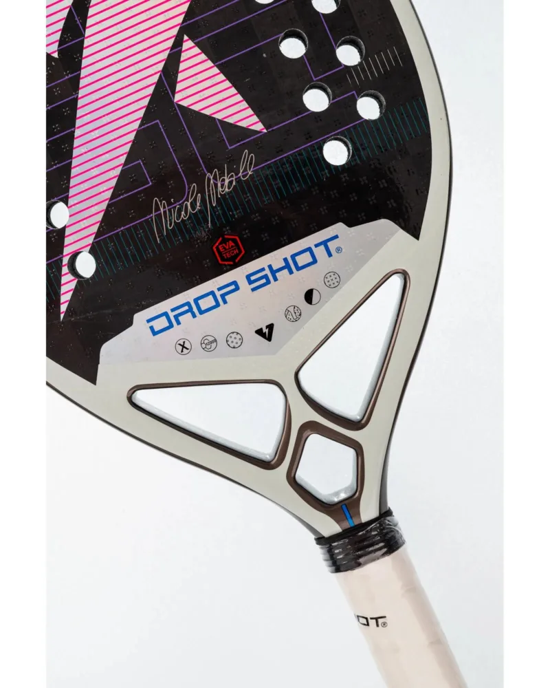 Raquete de Beach Tennis Drop Shot Conqueror 12.0 BT 2024 - Nicole Nobile - ATPSHOP