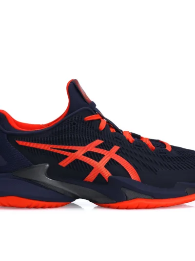 Tênis ASICS Court FF 3 All Court Novak Djokovic Marinho e Laranja - ATPSHOP