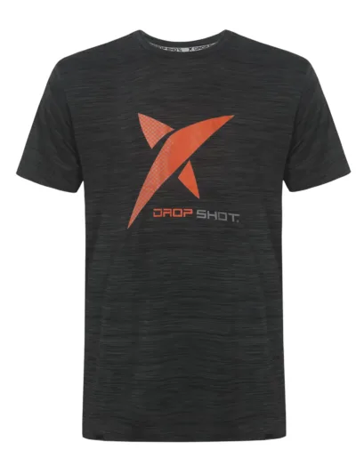 Camiseta DROP SHOT GAME 1.0 Grafite Ferradura - ATPSHOP