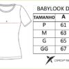 Babylook DROP SHOT Enjoy 3.0 Azul Claro - ATPSHOP