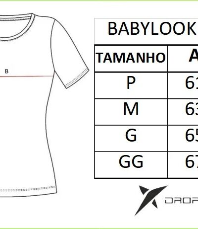 Babylook DROP SHOT Enjoy 3.0 Azul Claro - ATPSHOP