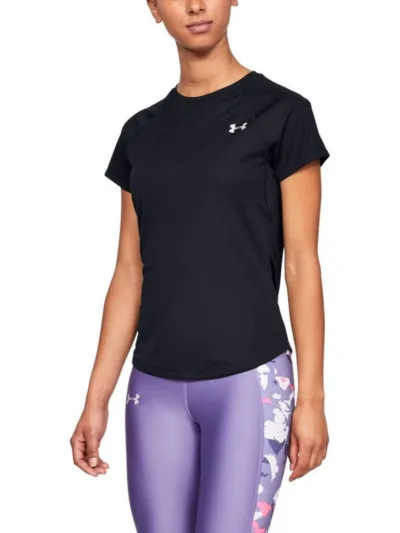 Camiseta de Treino Feminina Under Armour Speed Stride SS Brz Preta - ATPSHOP