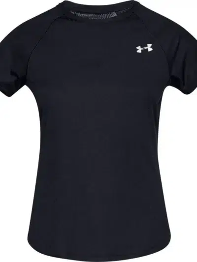 Camiseta de Treino Feminina Under Armour Speed Stride SS Brz Preta - ATPSHOP