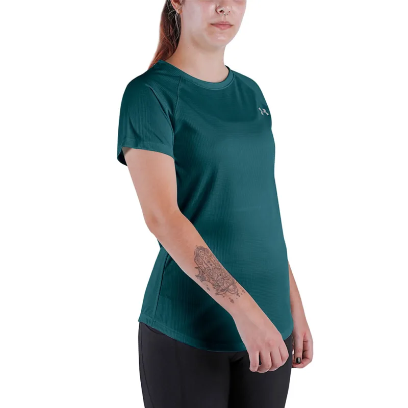 Camiseta de Treino Feminina Under Armour Speed Stride SS Brz Verde - ATPSHOP