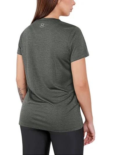 Camiseta de Treino Feminina Under Armour Tech SSC Solid BRZ Cinza - ATPSHOP