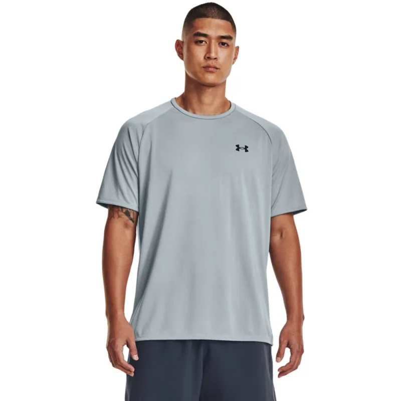 Camiseta de Treino Masculina Under Armour Tech 2.0 Cinza - ATPSHOP