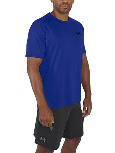 Camiseta de Treino Masculina Under Armour Tech 2.0 SS Azul - ATPSHOP