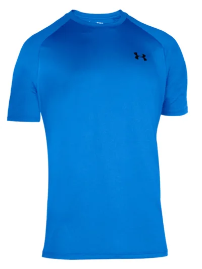 Camiseta de Treino Masculina Under Armour Tech 2.0 SS Azul - ATPSHOP