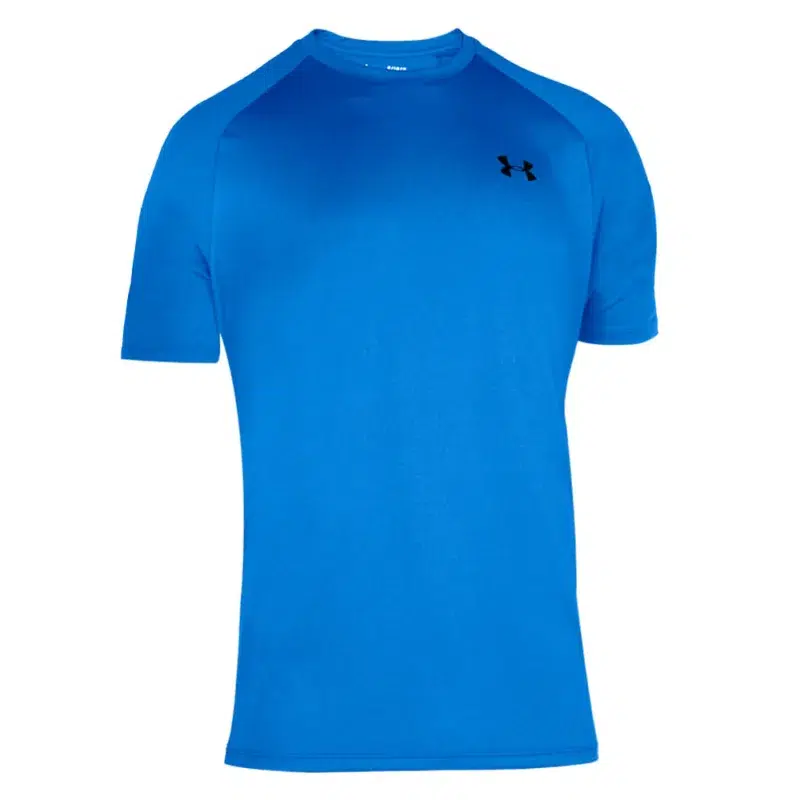 Camiseta de Treino Masculina Under Armour Tech 2.0 SS Azul - ATPSHOP