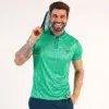 Camiseta Wilson Slam Zip M Verde Menta - ATPSHOP