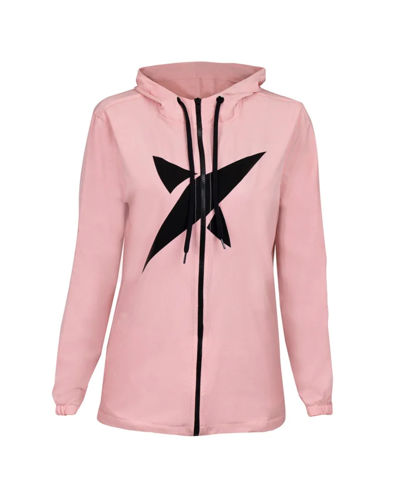 Casaco Quebra Vento DROP SHOT Feminino Rosa - ATPSHOP