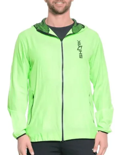 Jaqueta Corta Vento Shark Masculina Verde Flúor - ATPSHOP