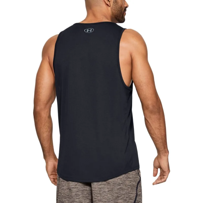 Regata de Treino Masculina Under Armour Tech 2.0 Preta - ATPSHOP