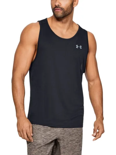 Regata de Treino Masculina Under Armour Tech 2.0 Preta - ATPSHOP