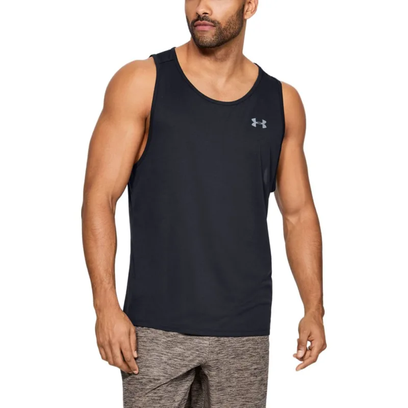 Regata de Treino Masculina Under Armour Tech 2.0 Preta - ATPSHOP