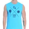 Regata Masculina Shark Azul Turquesa - ATPSHOP