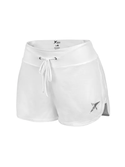 Short DROP SHOT Feminino Duplo Branco - ATPSHOP