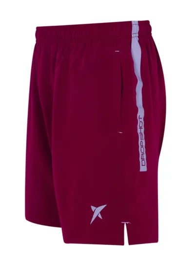 Short DROP SHOT TEAM 1.0 Bordô - ATPSHOP