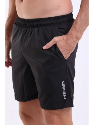 Short Head Masculino 7 Polegadas Microfibra - Preto - ATPSHOP