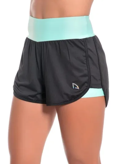 Shorts Duplo Sofia Cimatti Aquamarine - ATPSHOP