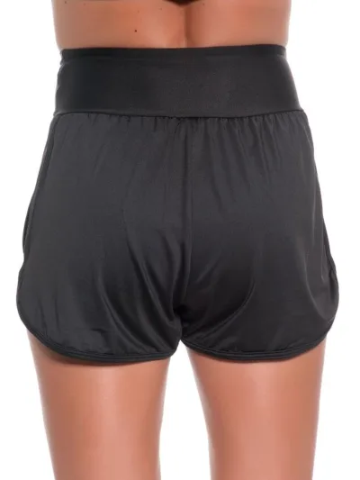 Shorts Duplo Sofia Cimatti Preto - ATPSHOP