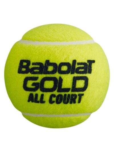 Bola de Tênis Babolat Gold All Court - Tubo com 4 Bolas - ATPSHOP