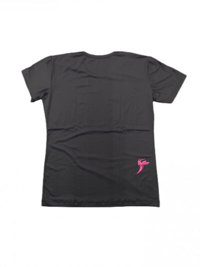 Camiseta AMA Sport Feminina Preta e Pink - ATPSHOP