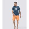 Camiseta Masculina DROP SHOT GAME 2.0 Azul Pátria - ATPSHOP