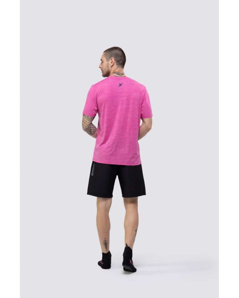 Camiseta Masculina DROP SHOT GAME 2.0 Rosa Neon - ATPSHOP