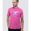 Camiseta Masculina DROP SHOT GAME 2.0 Rosa Neon - ATPSHOP