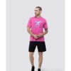 Camiseta Masculina DROP SHOT GAME 2.0 Rosa Neon - ATPSHOP