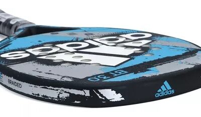 Raquete de Beach Tennis Adidas BT 3.0 Azul e Cinza - ATPSHOP