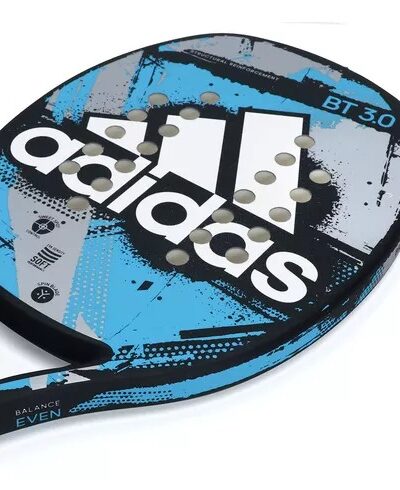 Raquete de Beach Tennis Adidas BT 3.0 Azul e Cinza - ATPSHOP