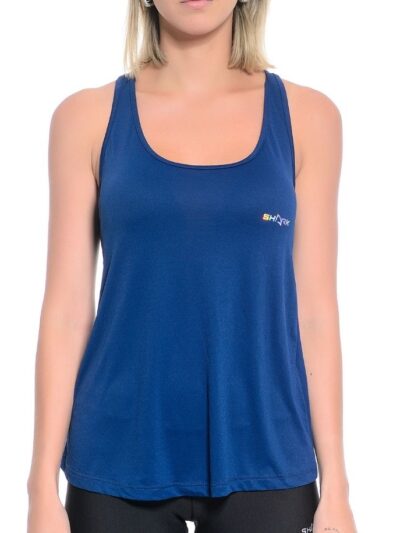 Regata Nadador Feminina Shark Azul Marinho - ATPSHOP