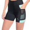 Short Recorte com Bolso Duplo Shark Sofia Cimatti Aquamarine - ATPSHOP