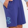 Shorts Under Armour Tech Graphic Masculino Azul - ATPSHOP