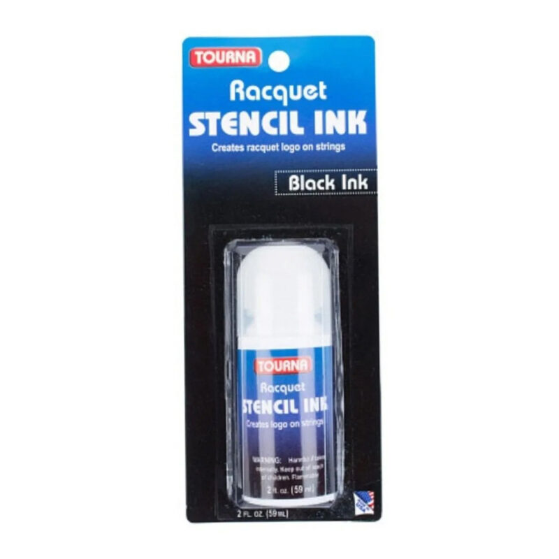 Tinta para Cordas Tourna Stencil Ink Preta - ATPSHOP