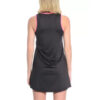 Vestido Shark Viés Contrastante Preto e Pink - ATPSHOP