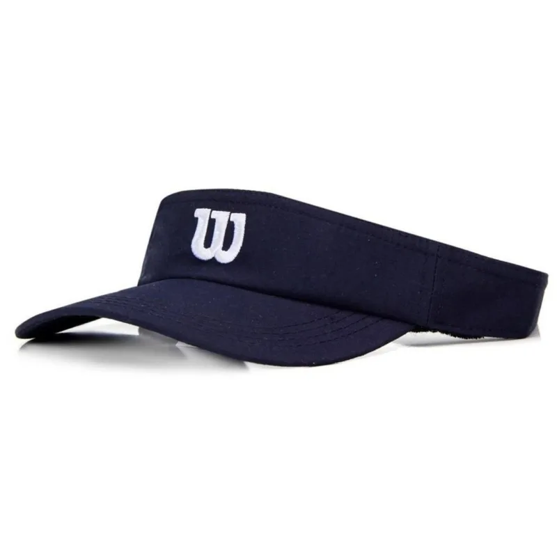 Viseira Logo Wilson Azul Marinho - ATPSHOP